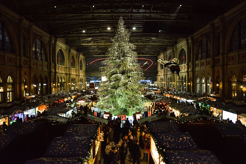 Christmas market at Zurich