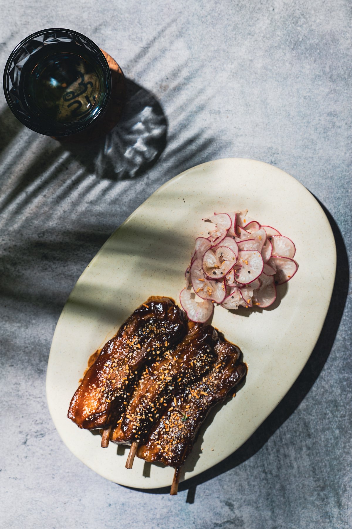 Ginger tamarind pork ribs