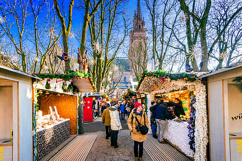 Basel’s Christmas market is the biggest in Switzerland