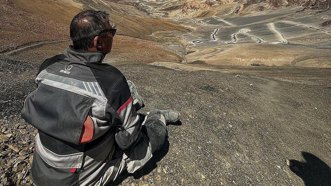 Harsh Man Rai in Zanskar