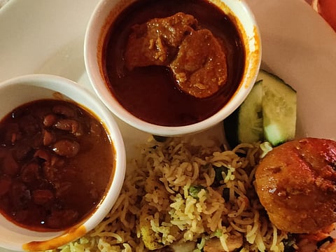 Kashmiri cuisine is typically loaded with meat. 