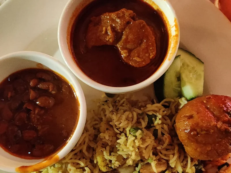 Kashmiri cuisine is typically loaded with meat.