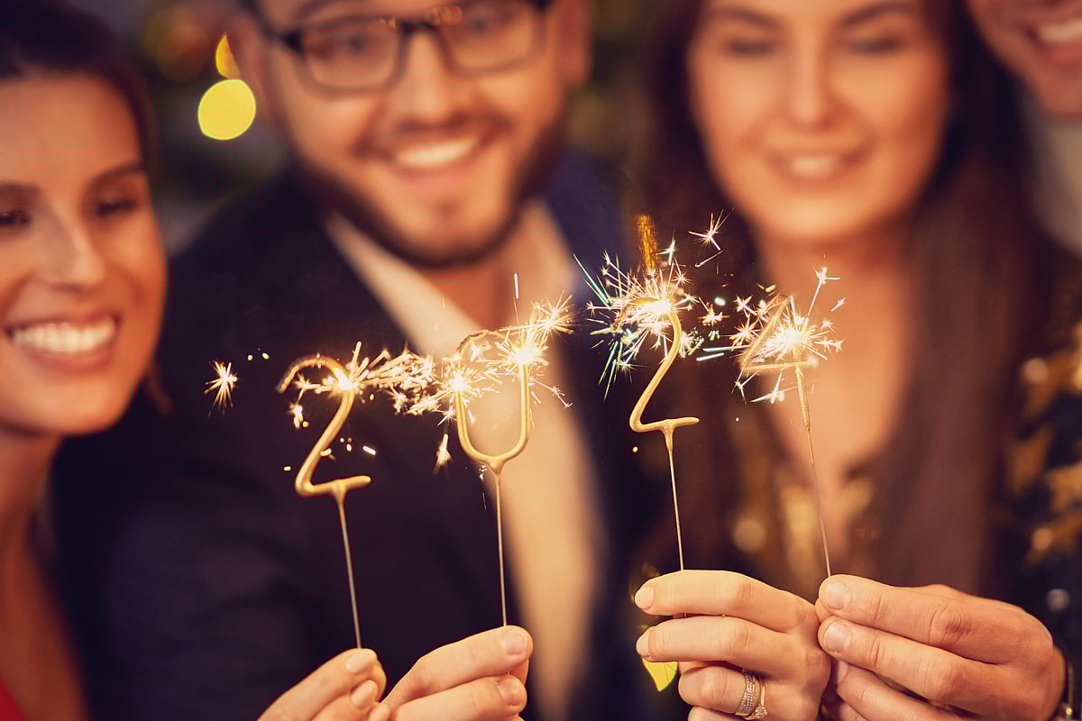 Shutterstock : Ring in to new year in style