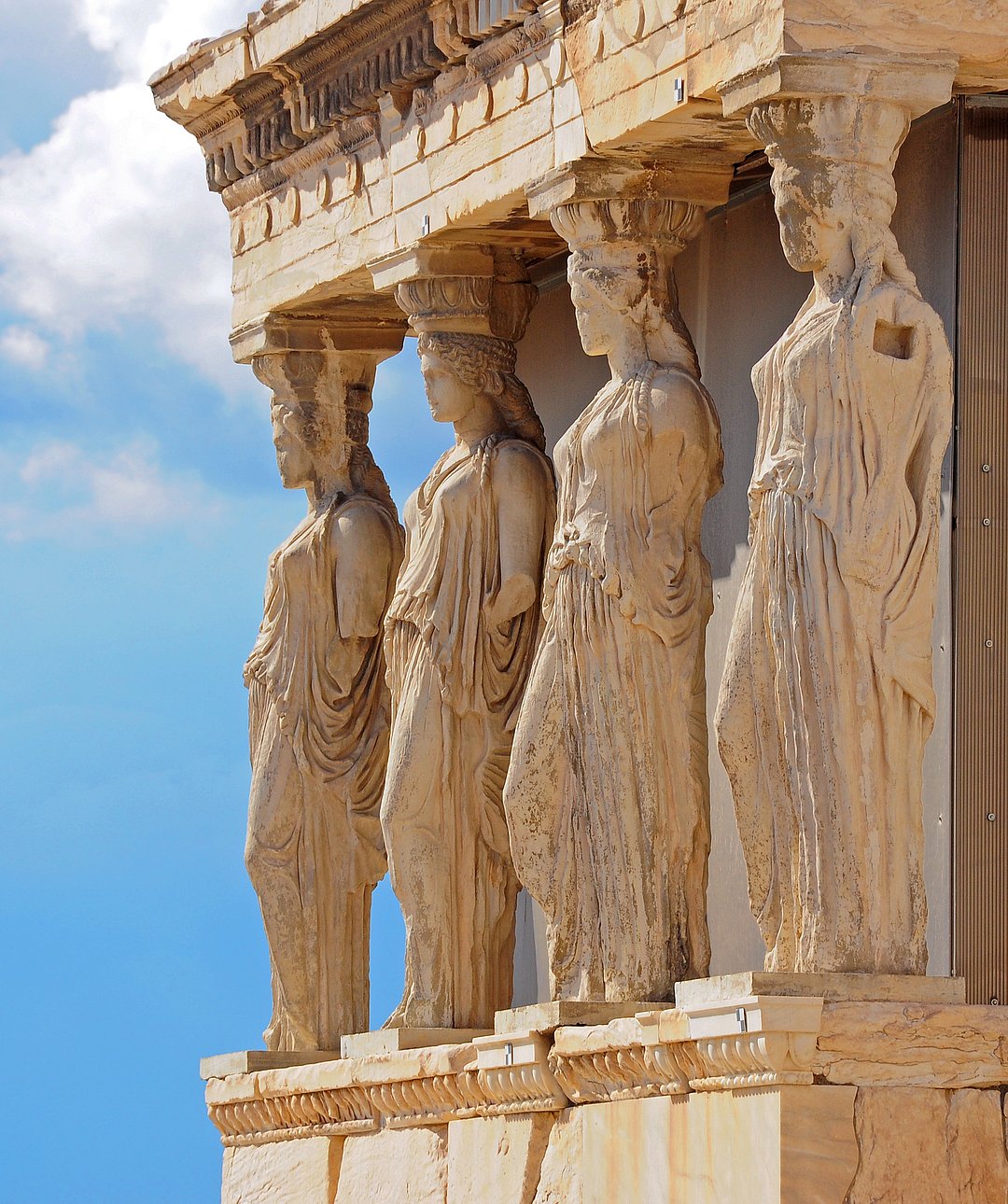 Porch of Caryatides in Acropolis