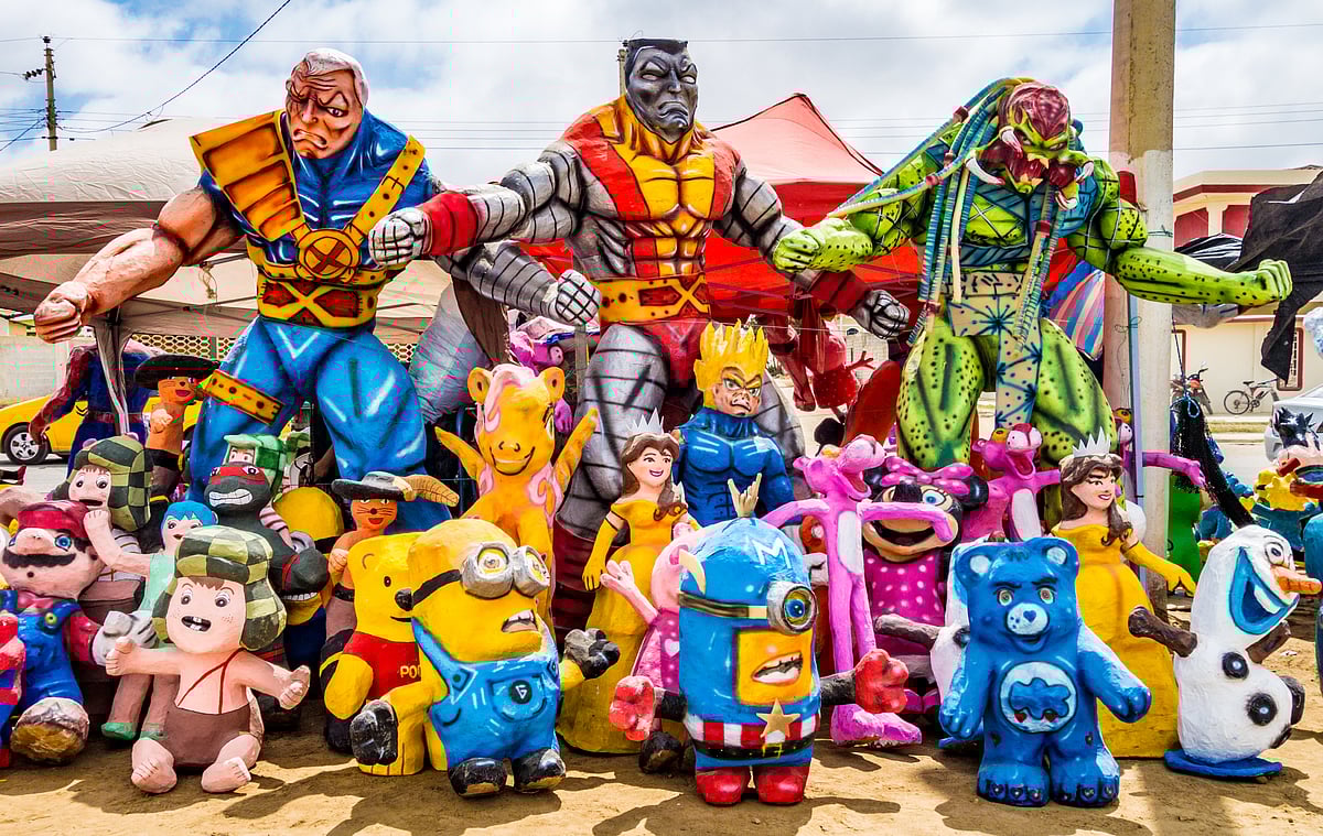 Shutterstock : New Year at Ecuador