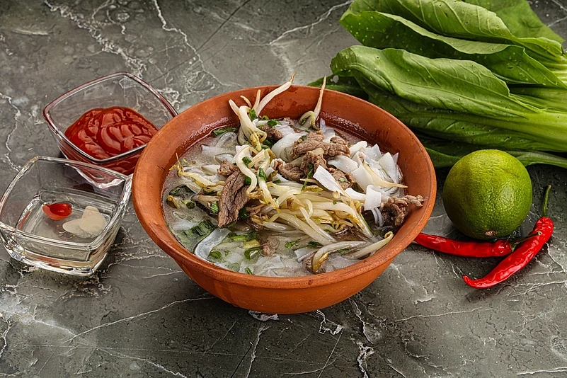 Traditional Pho soup