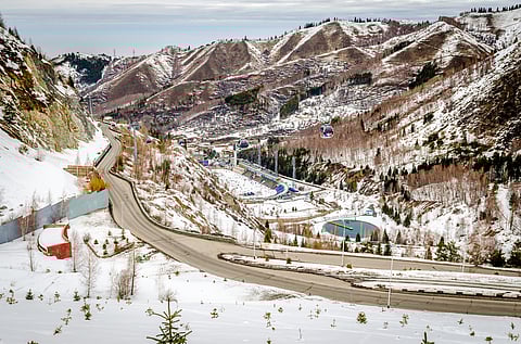 Medeo (Medeu) rink in Almaty