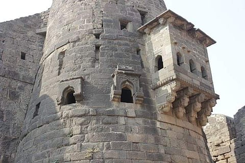The Daulatabad fort