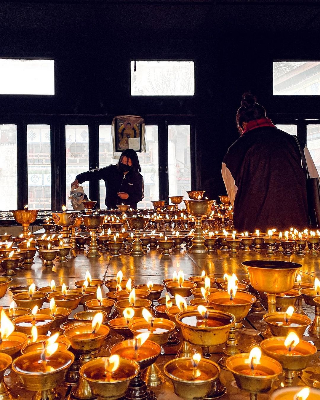 Galdan Namchot is also known as the Festival of Lights