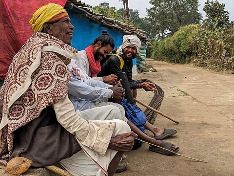 A glimpse of Raghu's ongoing Narmada expedition