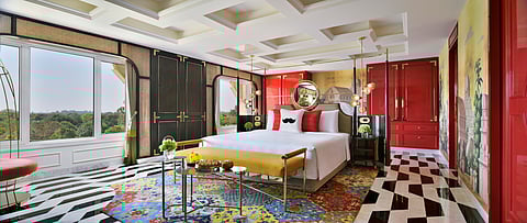 The Maharaja Suite is an ode to the pioneer of Indian aviation