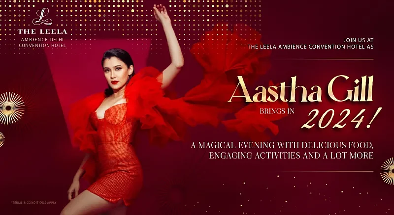 Aastha Gill Live at The Leela Ambience