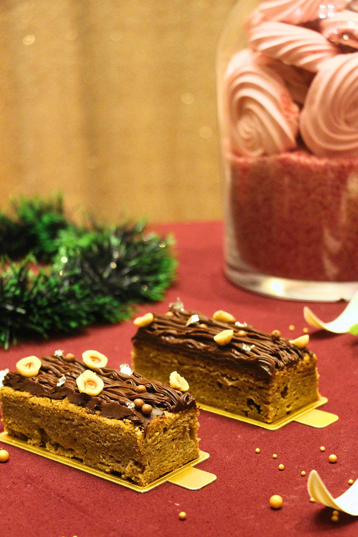 Caramel Blondie by Chef Avishek Singha