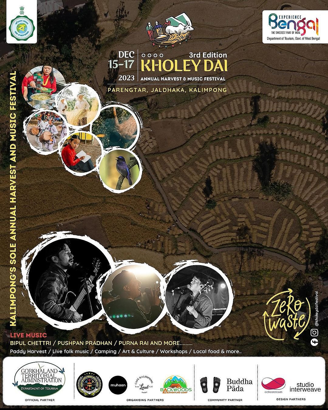 The line-up at the festival includes musician Bipul Chhetri who has been a voting member for the Recording Academy/Grammys and has performed across the world