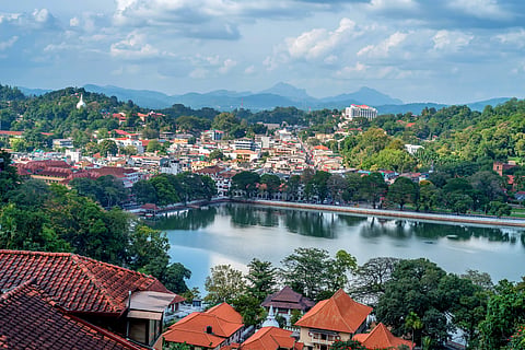 A view of Kandy