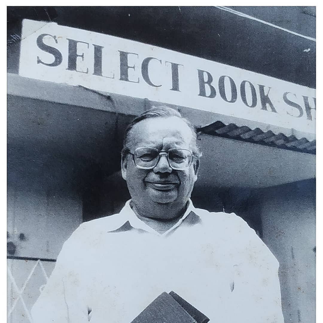 Author Ruskin Bond at Select Bookshop