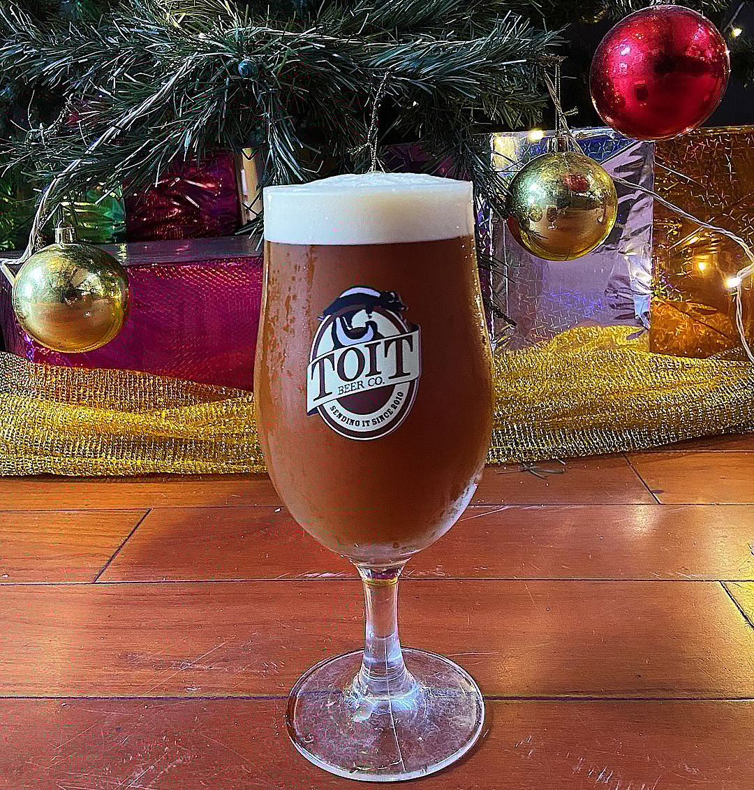 Santa Ale -  a full bodied special ale, infused with classic Christmas flavours