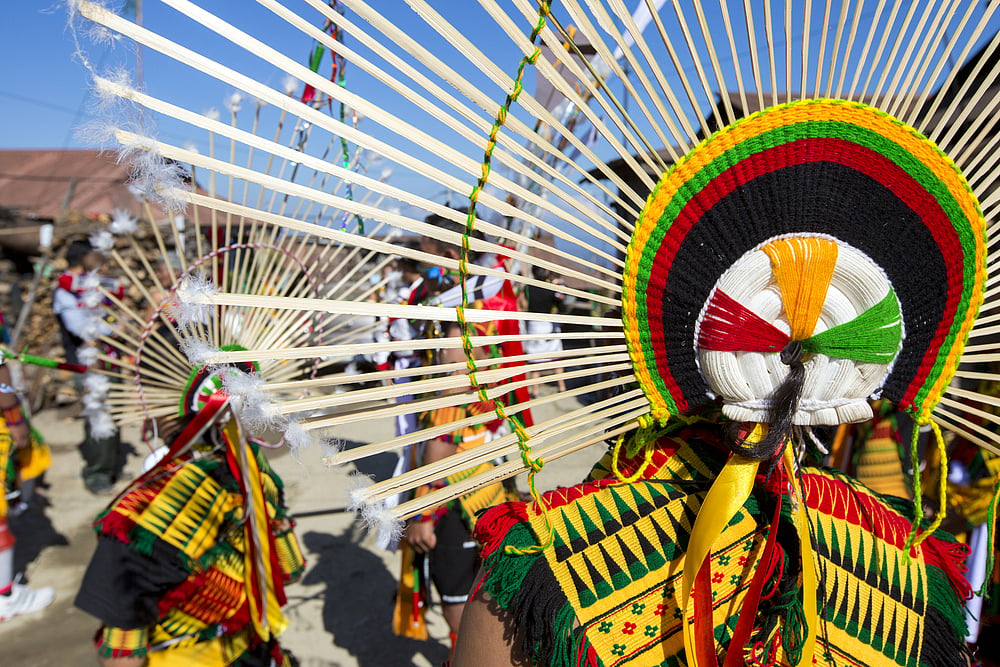 At the Hornbill Festival