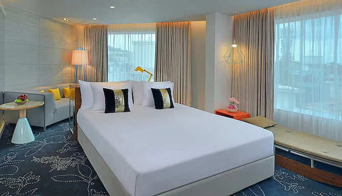 Cosy rooms at Radisson Bengaluru City Centre