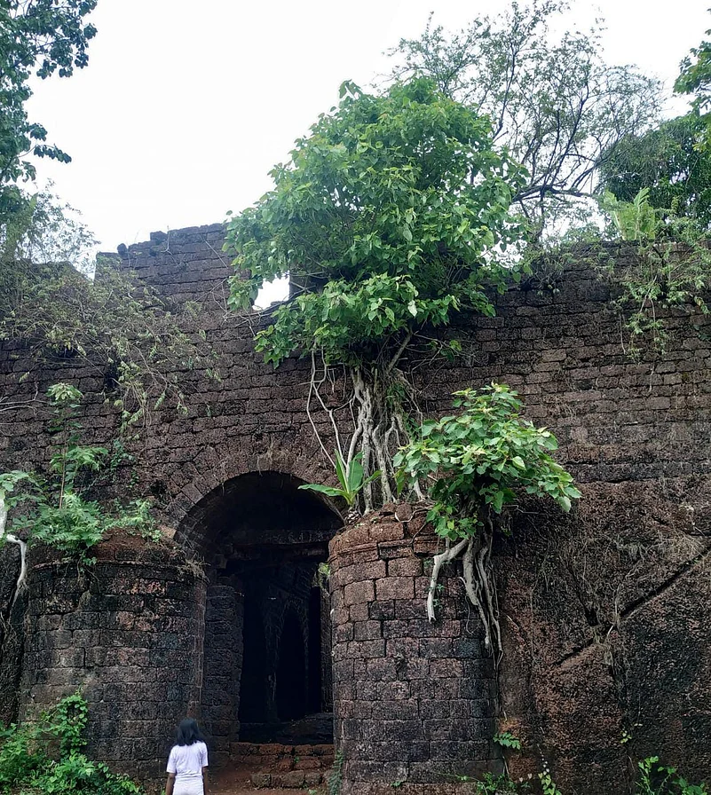 With majestic gateways and what was once probably a moat, it is easy to get lost in the structure