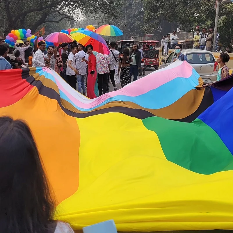 People at Rainbow Literature Festival