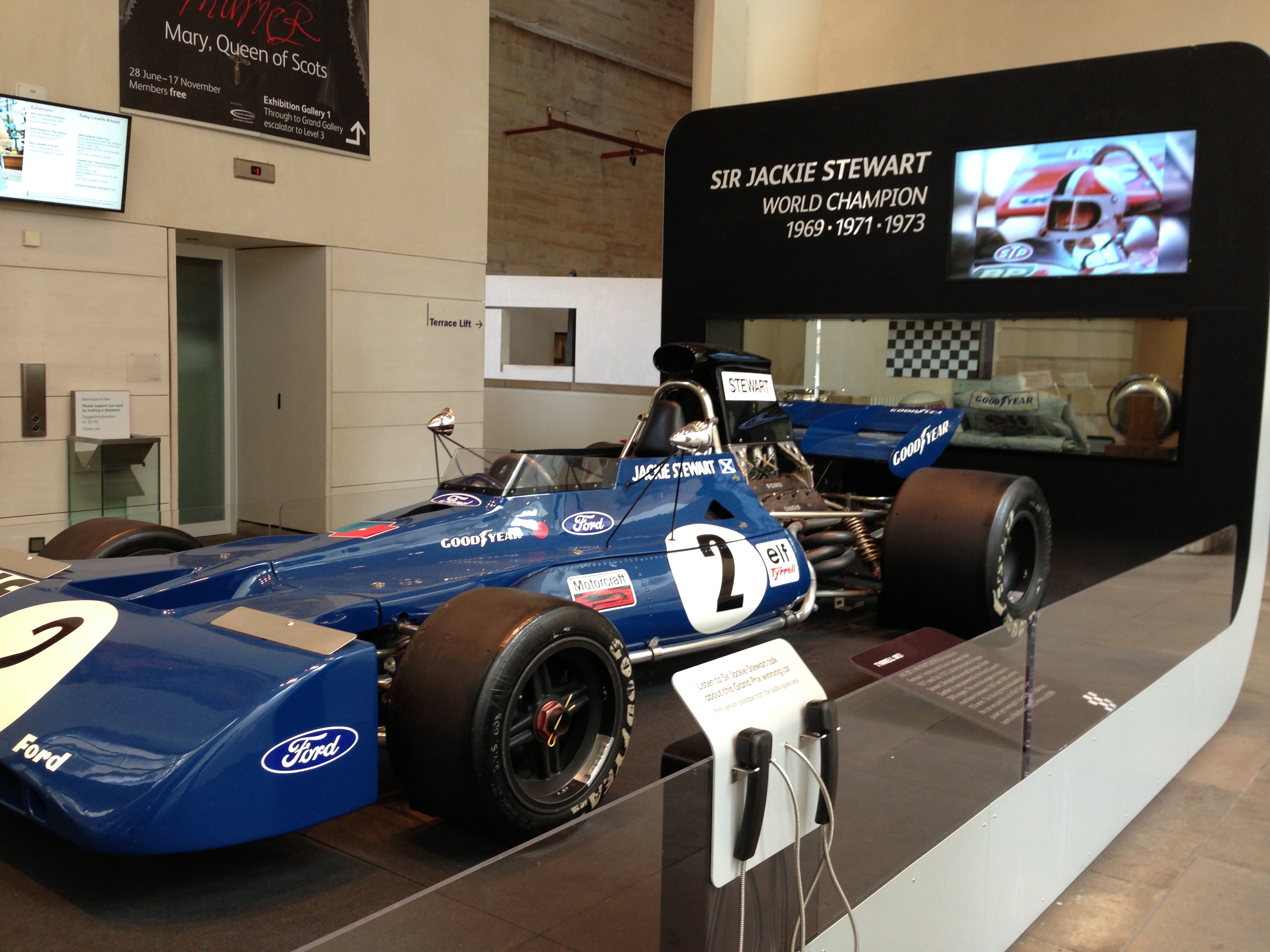 Jackie Stewart’s Formula One Racing Car