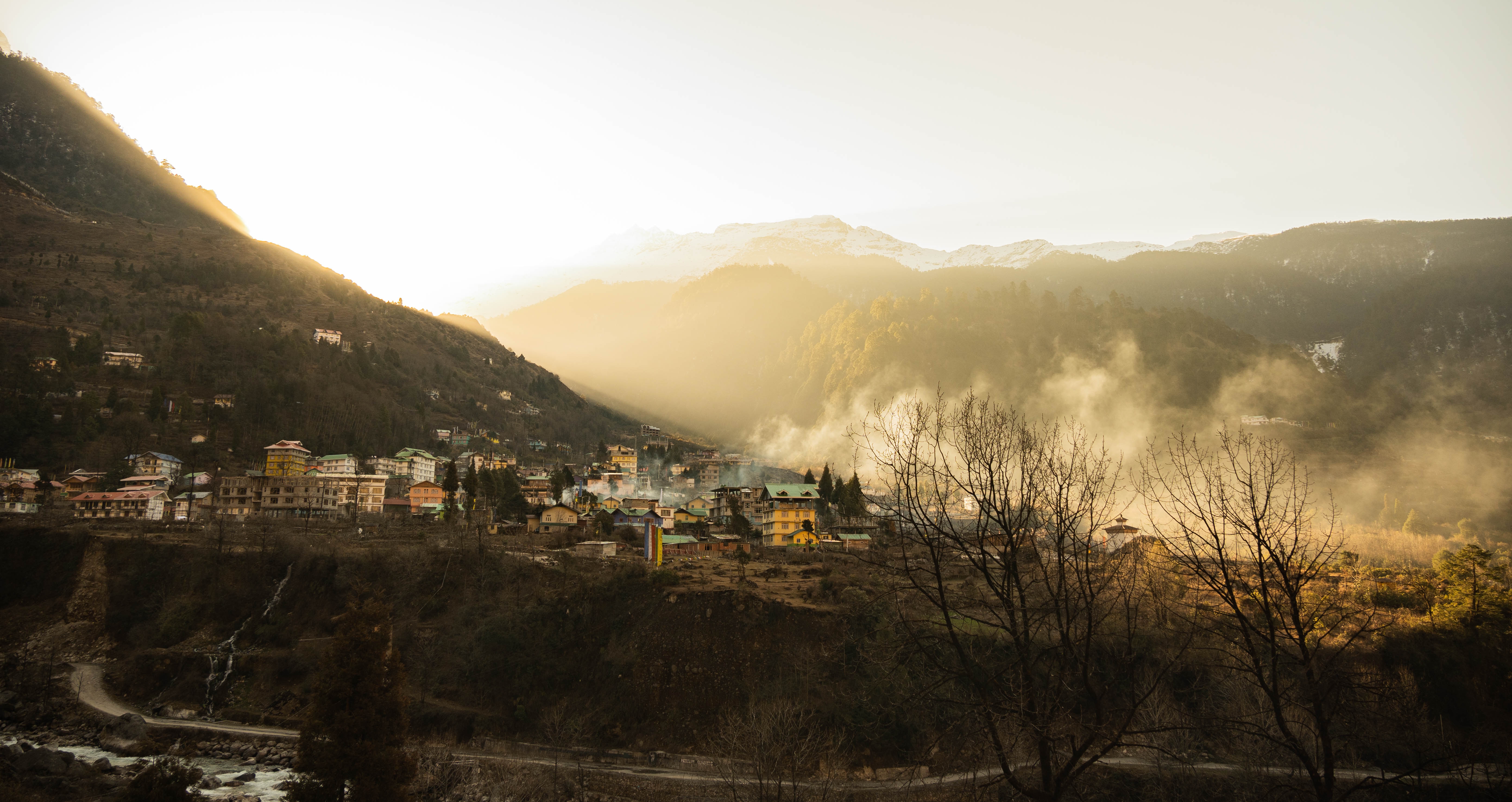 Lachung is a tranquil hamlet in Sikkim
