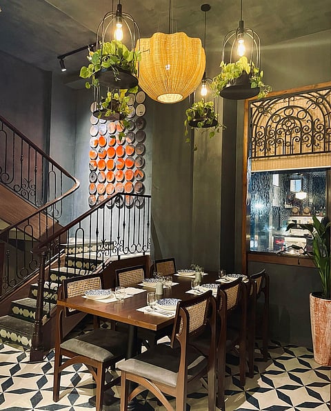 Inside the bar