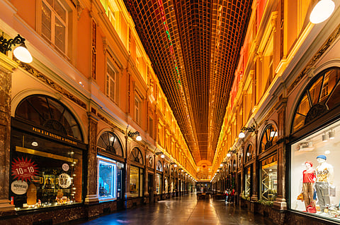 This historic structure designed by Jean-Pierre Cluysenaer was inaugurated by King Leopold in 1847