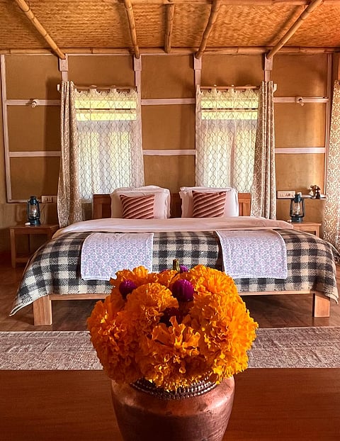 PaliGhar is made with local materials and traditional architectural techniques