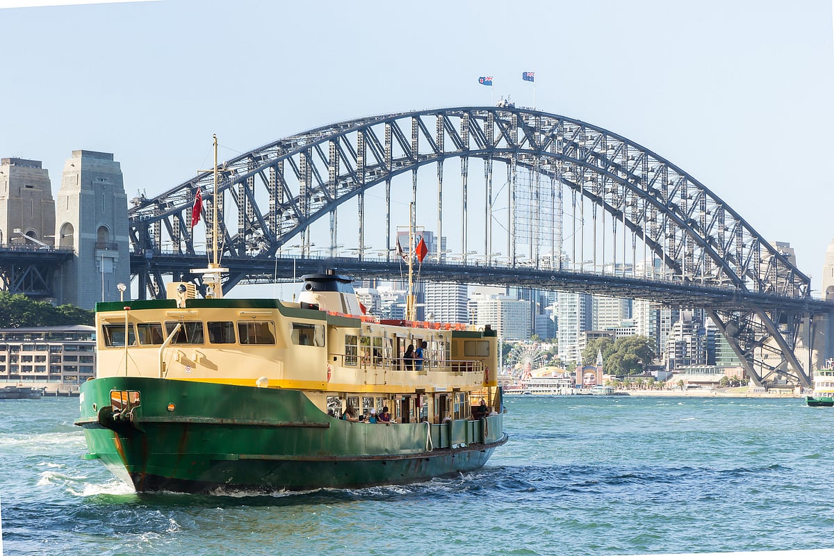 Sydney Harbour City Ferry in Circular Quay