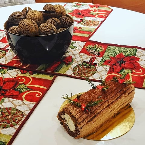 Christmas special Bûche de Noël 
