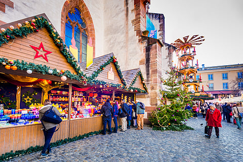 Christmas market at Basel