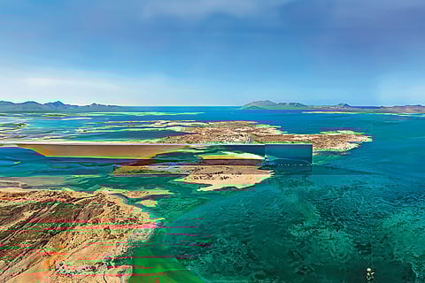 The LINE is designed as a zero-car environment with vertically layered homes and public spaces and year-round climate controlled spaces