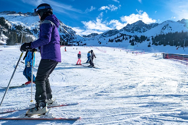 Skiing in Almaty, Kazakhstan - PromKaz/Shutterstock