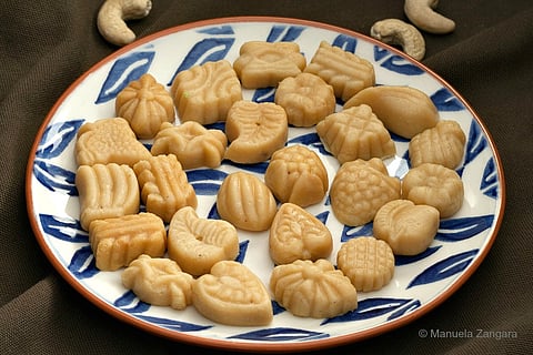 Milk Cream is a cashew nut and milk fudge