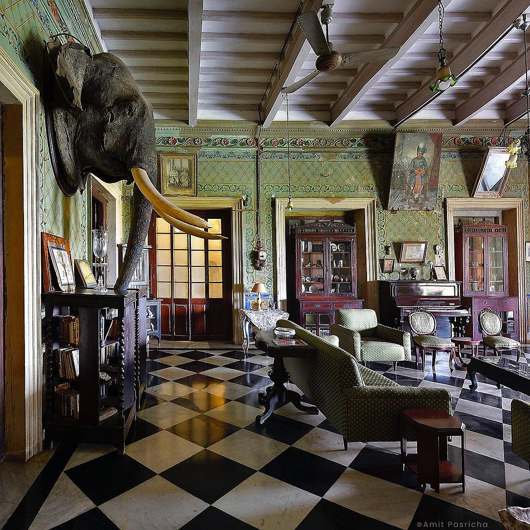 The furniture for the Dhenkanal Palace has been brought from furniture from Rajasthan, Gujarat, Kolkata and Mumbai