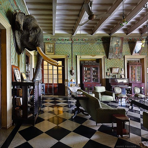 The furniture for the Dhenkanal Palace has been brought from furniture from Rajasthan, Gujarat, Kolkata and Mumbai