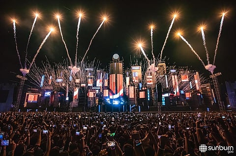 Sunburn's Goa edition featured world-renowned EDM artists