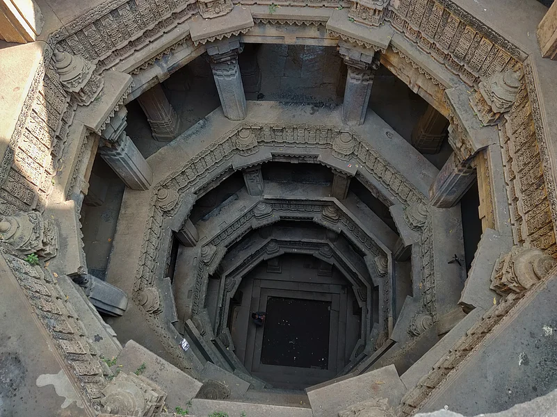 A view of the magnificent Dada Harir ni Vav or Stepwell