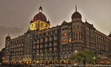 Wikimedia Commons : The Taj Mahal Palace Hotel in Colaba, Mumbai