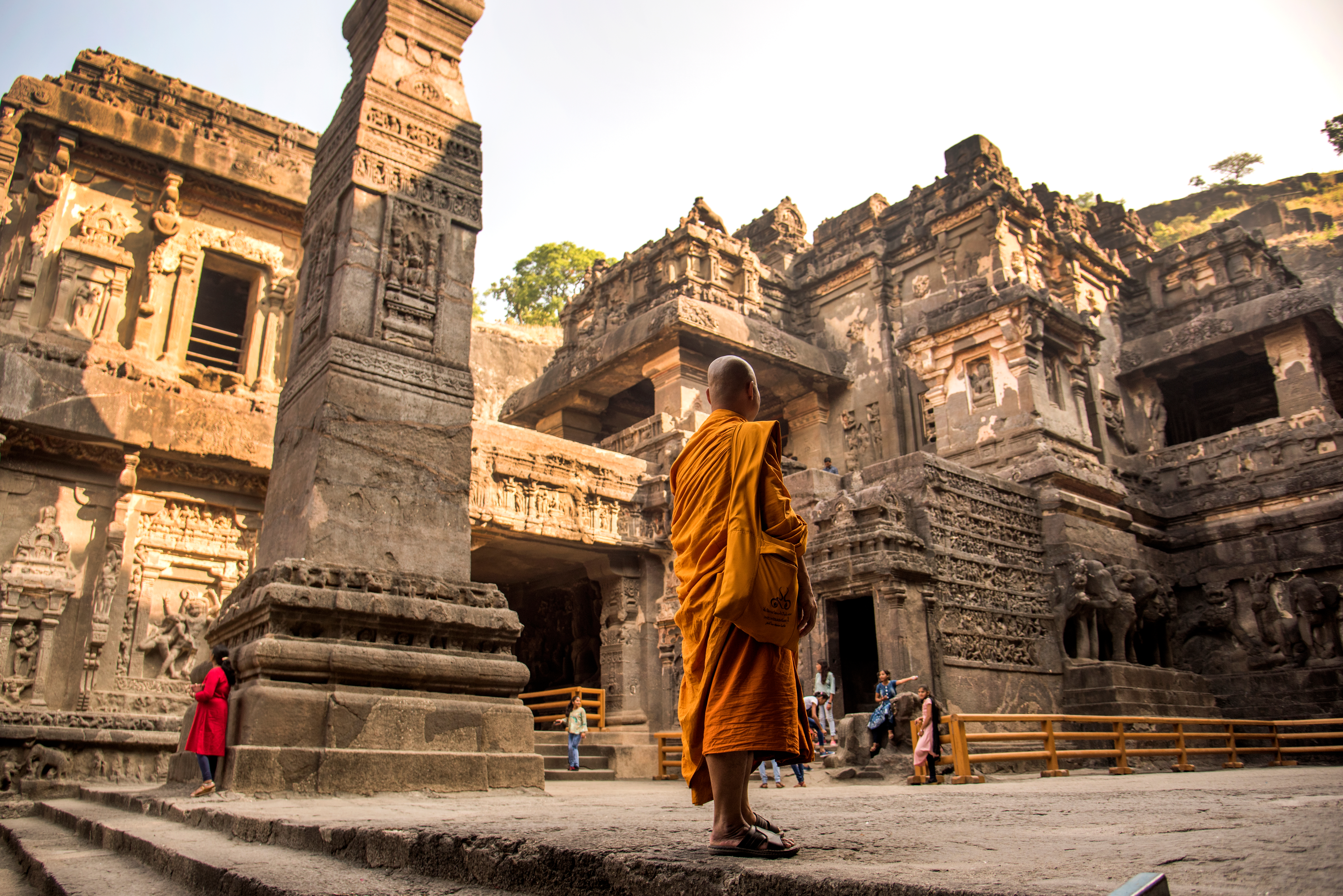 The Ajanta caves received the UNESCO heritage tag in 1983