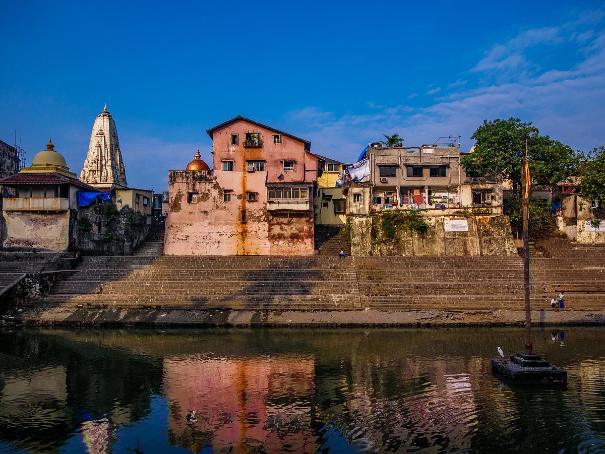 Banganga Tank is surrounded by several temples