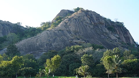 Ramanagara is famously known as the Sholay Hills