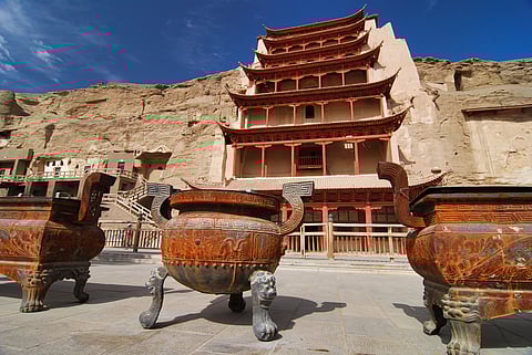 The Thousand Buddha Grottoes, Mogao Caves