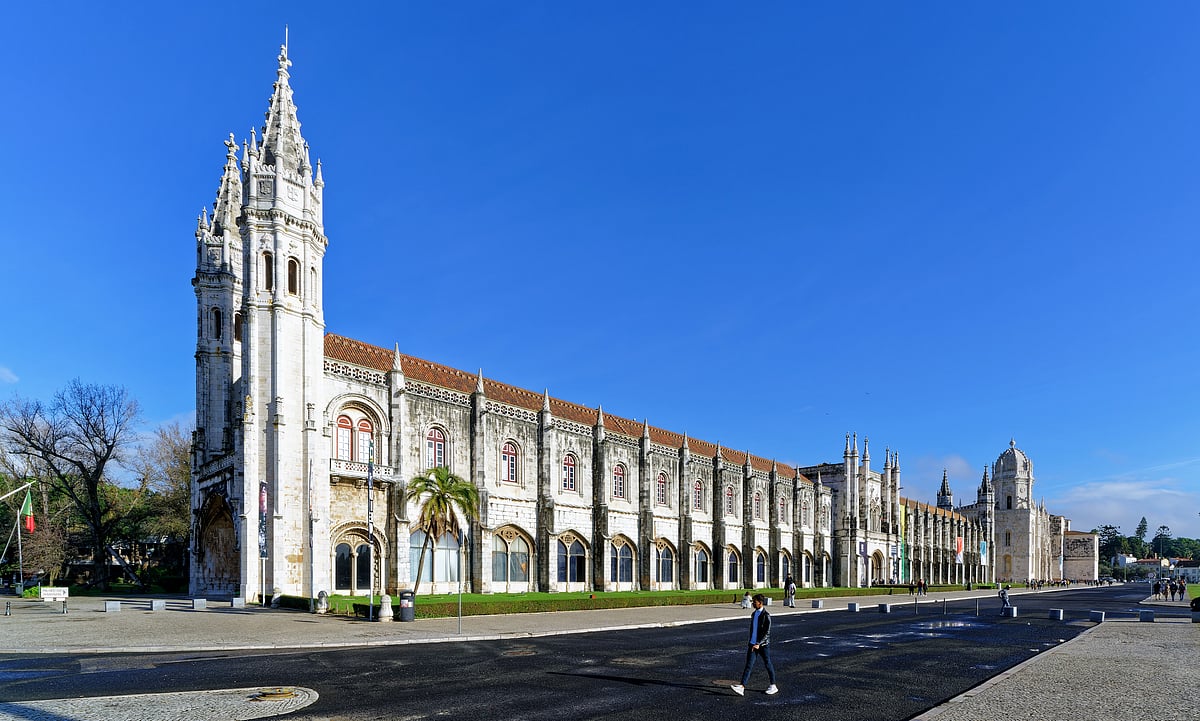 The Jeronimos Monastery in Lisbon