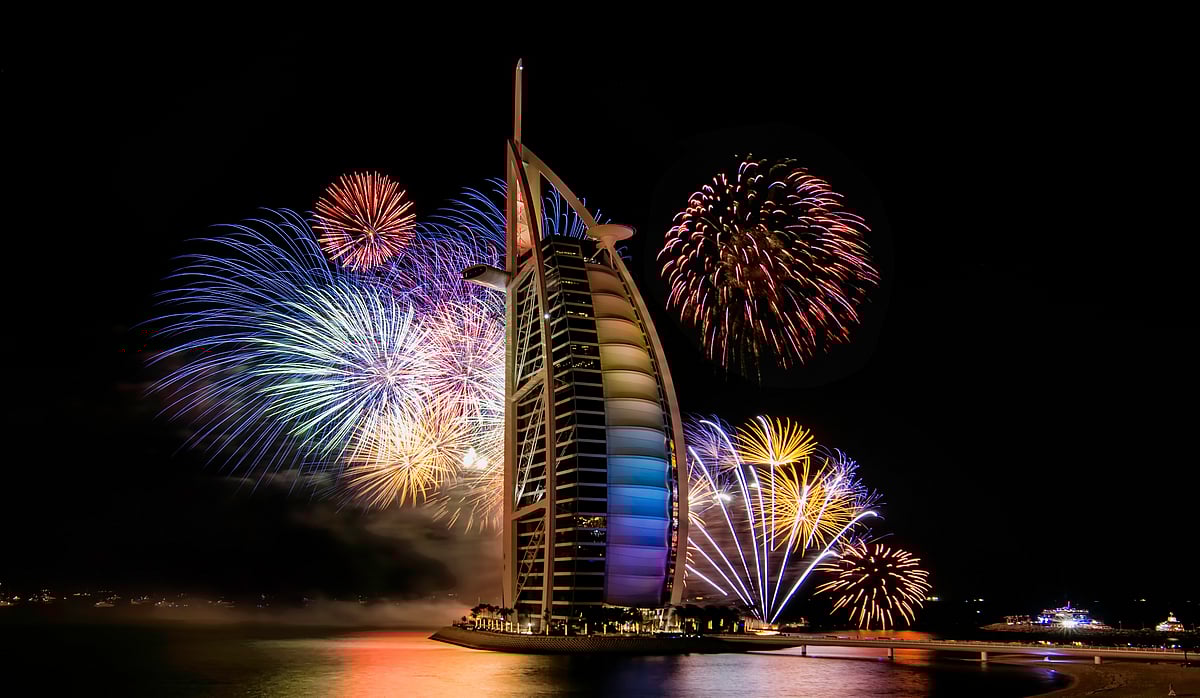 Shutterstock : New Year in Dubai