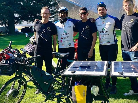 A glimpse of one of Reddy's expeditions