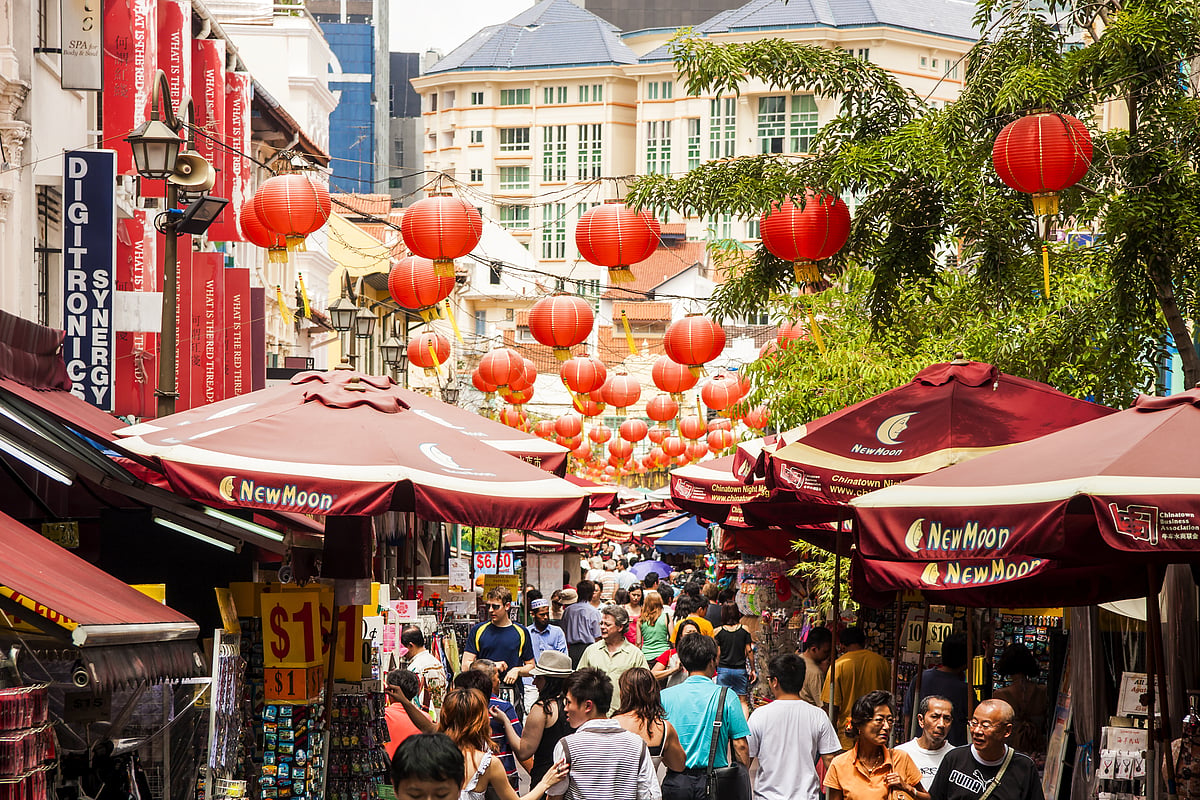 Local markets at Chinatown
