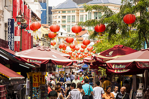 Local markets at Chinatown